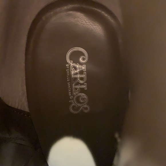 Brown suede booties - Picture 4 of 4